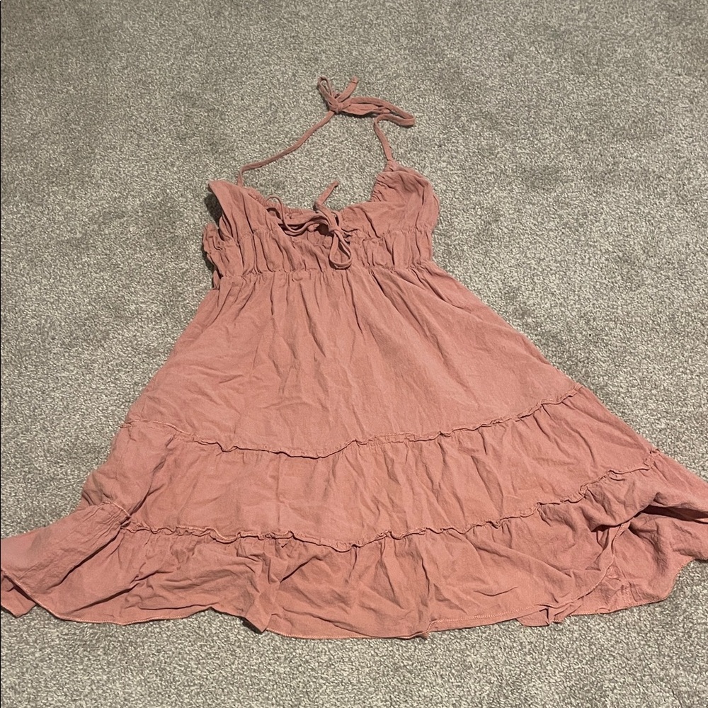 Halter top Charming Pink Women’s Dress